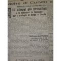 "30 alloggi già precettati e 14 in funzione per i profughi di Briga e Tenda", «Il subalpino», 19 febbraio 1947 