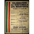 Celebrazioni del ventennale della Resistenza